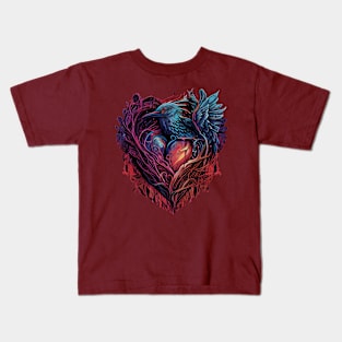 Gothic heart Kids T-Shirt